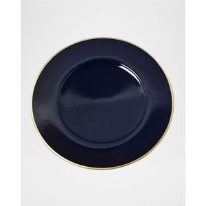 Elegante Plato de Metal Esmaltado Hecho a Mano, Color Blanco Dorado, Decoración de Mesa, Vajilla para Catering, Bodas y Fiestas, Precio de Fábrica - Product Image 5
