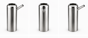 Carcasa de vaso de acero inoxidable DK Scientific para máquina de ordeño, componente de máquina de ordeño, cilindro metálico fabricado con precisión, repuesto de equipo. - Product Image 2