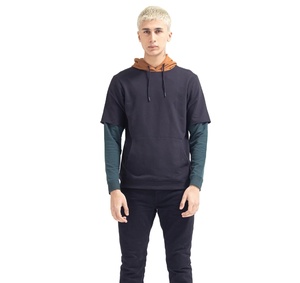 Secado rápido Nuevo estilo Out Wear Diseño único Transpirable Color sólido Ropa deportiva personalizada para hombres Sudadera con capucha Nuevos hombres Sudadera con capucha de moda - Product Image 1