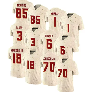 Arizona Salute Jersey bedrukt met korte steek Murray 1 Conner 6 Harrison Jr 18 McBride 85 Limited Edition fan cadeau - Product Image 1