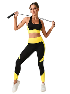Ensemble de yoga élégant, tenue de sport performante pour la salle de sport et l'entraînement, vêtements de sport respirants et extensibles de qualité supérieure - Product Image 4
