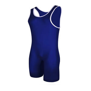 Chaleco de Lucha Ajustado de Spandex/Poliéster de Alta Calidad con Marca Privada, Colores y Logotipos Personalizados, Ropa Deportiva de Venta Caliente a Precio Económico - Product Image 6