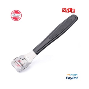 Râpe à callosités et peaux dures pour manucure, lime à pieds avec manche en plastique, rasoir à callosités, demi-blanc, taille personnalisée - Product Image 2