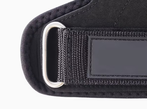Support de poignet avec poignée pour haltères, fermeture auto-agrippante, protège-paume réglable pour la musculation, protection de base unisexe - Product Image 3