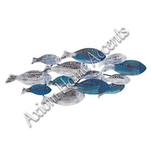 Art mural élégant en métal fabriqué à la main avec un design géométrique idéal pour la décoration intérieure moderne par Axiom Home Accents - Product Image 3