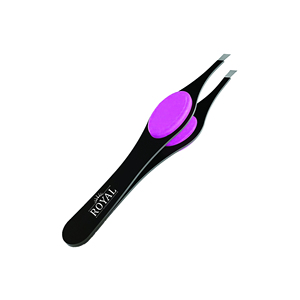 Pinzas para Cejas con Punta Inclinada, Pinzas Profesionales de Acero Inoxidable para Depilar con Precisión - Product Image 1