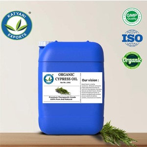 Olio essenziale di cipresso biologico certificato USDA (<span class=keywords><strong>Cupressus</strong></span> sempervirens) distillato a vapore, formulazione terapeutica, prodotto in India - Product Image 4