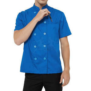 Veste de chef unisexe confortable avec texture lisse et construction durable, idéale pour les environnements professionnels - Product Image 6