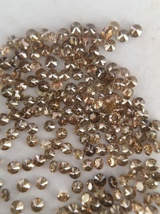 Topmost Quality Natural Diamond <b>Light</b> Brown <b>Shade</b> Loose Wholesale Brilliant Cut Champagne Color Round Diamonds - Product Image 4