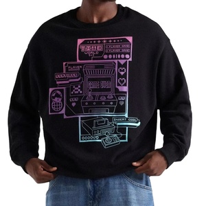 Venta caliente diseño personalizado al por mayor 2025 Sudadera de cuello redondo para hombres y mujeres impresión en color reflejado OEM ODM 100% algodón polar - Product Image 2