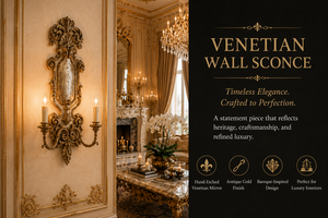 Jansons Company Contemporary Brass Oval <b>Wall</b> Sconce | Luxury Decorative <b>Wall</b> Light Ornate Carved <b>Frame</b> for Boutique Hotels - Product Image 4