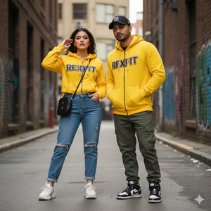 Sweats à capuche unisexes personnalisables avec fermeture éclair, 500 GSM, style streetwear, coupe ample, impression de logo en sérigraphie, vente en gros - Product Image 1