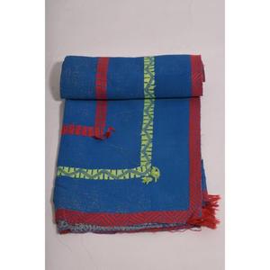 Couverture Kantha Gudri en coton indien faite à la main, style bohème vintage, jeté de lit réversible, couverture décorative pour la maison - Product Image 4