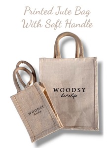 High on Demand Handcrafted Jute <b>Bag</b> with Strong Handles for Picnic Essentials or <b>Books</b> and Daily Commutes Available for Sale - Product Image 6