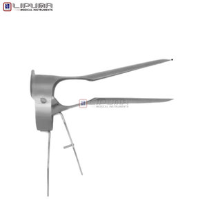 Instruments vétérinaires : Spéculum 10.5 en acier inoxydable pour équins, outil de gynécologie pour élevage, kit d'instruments d'examen animal - Product Image 6