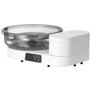 Tornio da Tavolo Elettrico 450W 14''/11'' per Ceramica, Regolabile 30-300 RPM, con Pedale per Adulti, per Ceramica e Smaltatura - Product Image 1