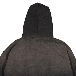 Sweat à capuche délavé effet soleil pour homme – Couleur unique, style rétro, streetwear décontracté - Product Image 5