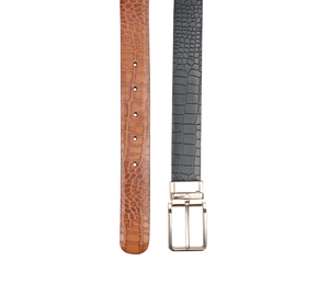 Ceinture pour homme en cuir véritable de haute qualité pour usage quotidien, cuir huilé lisse, ne se décolore pas, ceinture de luxe, boucle à ardillon, simple couche - Product Image 3