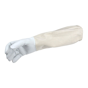 Meilleurs gants de protection pour apiculteurs personnalisés avec logo, haute qualité, 100% cuir, prix de gros - Product Image 4