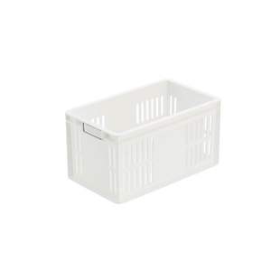 Boîte de rangement en plastique blanc 652 Inomata-Poubelle au design élégant pour une organisation efficace - Product Image 1
