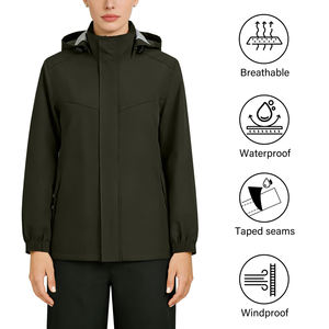 Traje Impermeable para Lluvia, para Hombre y Mujer, Chaqueta y Pantalones de Secado Rápido con Logotipo Personalizado - Product Image 3