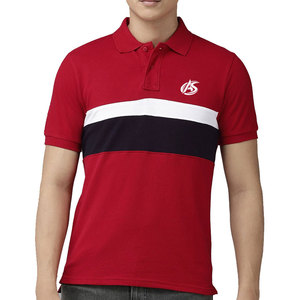 เสื้อโปโลผู้ชายสีพื้นแบบใหม่ คุณภาพดี เสื้อโปโลผู้ชายใส่หน้าร้อน - Product Image 1