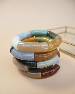 Vintage <b>Resin</b> Bangles Chunky <b>Resin</b> Bangles Lightweight <b>Resin</b> Bangles <b>Resin</b> Cuff Bracelet - Product Image 4