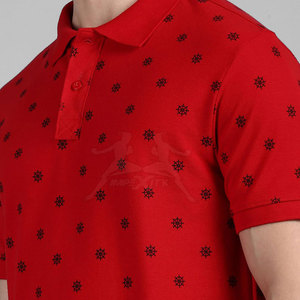 Polo haute performance, style moderne, en tissu respirant, idéal pour les activités de plein air et les tenues décontractées - Product Image 6