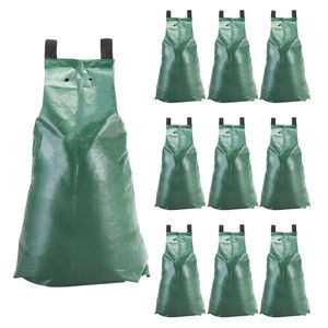 10 sacs d'arrosage verts 20GAL pour tuyaux et enrouleurs de jardin - Product Image 1