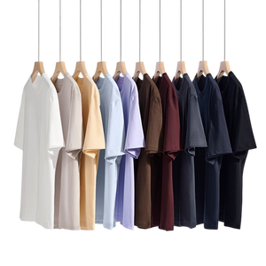 Camiseta de Algodón para Hombre, Corte Holgado, Fabricación de Camisetas Casuales de Primera Calidad, OEM, ODM, Venta al Por Mayor - Product Image 1