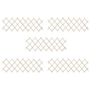 5pcs Firwood 70.9 "x 23.6" Clôtures en treillis Ensemble de clôtures et de portails extérieurs de haute qualité - Product Image 1