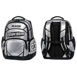 Sac à dos de basketball dynamique, spacieux, multi-poches, avec rangement pour chaussures et ballon, sac de transport de voyage - Product Image 1