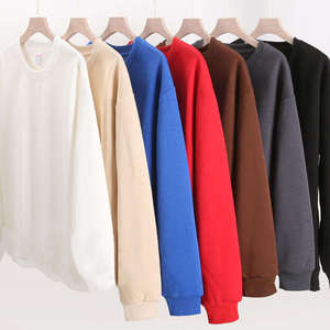Sweat-shirt à col rond en polaire pour homme, doux et confortable, hiver, haute qualité, coupe classique, respirant, coton, taille personnalisée - Product Image 6