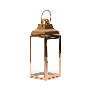 Farol de latón con acabado dorado para decoración del hogar, Ramadán, Eid, venta al por mayor de faroles vintage a precio de oferta. - Product Image 3
