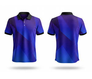 Custom Full Sublimation Polo Jersey for Sports Teams for Men Women Youth Quick-Dry Dry-Fit Active Polo - Product Image 4