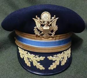Gorra de Visera Alemana de la Segunda Guerra Mundial, Gorras Personalizadas de Alta Calidad, Gorra Negra de Uniforme con Insignia Metálica a Precios Económicos - Product Image 6