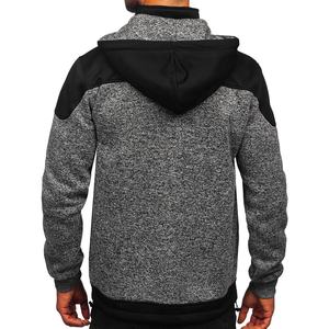 Sweat à capuche polaire coupe-vent nouveau design pour motos sweats à capuche de course de moto à fermeture éclair avec coussinets en deux couleurs plus les options de taille - Product Image 6