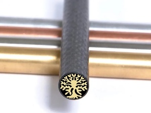 Suministros DIY OEM para cuchillos de mosaico con hoja de acero de Damasco para cuchillos de caza con mango de aluminio, 3 años de garantía - Product Image 3