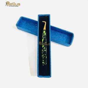 แหนบต่อขนตาแบบมืออาชีพ 90 องศา สแตนเลสสองสี ปลายแหลม รับทำโลโก้ ขายส่ง - Product Image 6