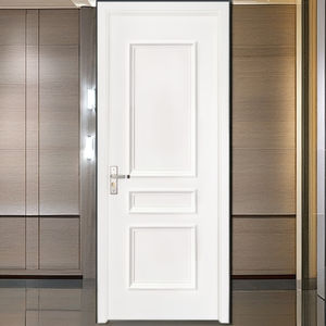 Puerta de Madera WPC Impermeable con Textura Simple y Minimalista de Nuevo Diseño para Baño, Dormitorio, Cocina y Hotel - Product Image 1