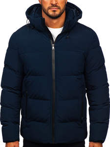 Doudoune d'hiver à capuche de haute qualité pour hommes Veste en laine imperméable coupe-vent résistant au froid sans manches fermeture à glissière élégante haute - Product Image 5