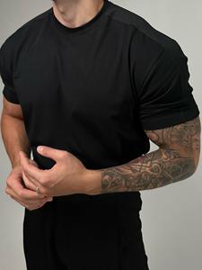 T-shirt de compression pour homme, coupe ajustée, performance athlétique, manches courtes, couche de base pour l'entraînement, vêtement de sport pour la gym - Product Image 6