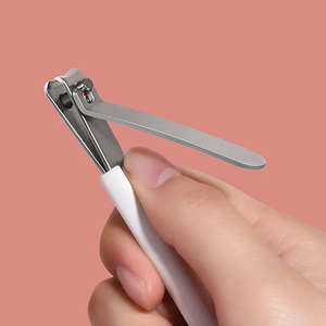 Premium Ergonomic Stainless Steel <b>Nail</b> Cutter Professional Fingernail Toenail Clipper Straight Wide Jaw Opening <b>Nail</b> <b>Tool</b> - Product Image 2
