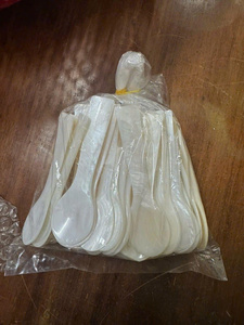 ช้อนเปลือกหอยที่ทำด้วยมือช้อนเปลือกหอยที่สง่างามทำจากหอยมุกสำหรับคาเวียร์หรูหราที่ให้บริการใช้รับประทานอาหารที่ดี - Product Image 5