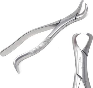 Pinzas de Extracción Dental de Alta Calidad, Tipo Pico de Cuerno de Vaca # 16 Utensilios de Cocina Manuales de Acero Inoxidable con Certificación CE - Product Image 3