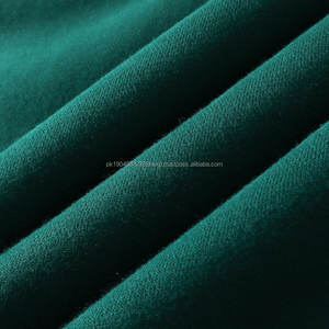 Alta calidad 100% algodón invierno sin desprendimiento pelusa Anti Pilling 420 gramos pulóver patrón sólido sudaderas con capucha cuello sudadera - Product Image 6