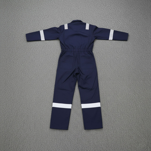 Combinaison réfléchissante pour les travailleurs du bâtiment avec bandes réfléchissantes de sécurité haute visibilité - Product Image 4