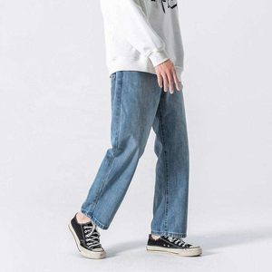 Pantalon en jean pour homme, coupe slim, élégant et décontracté, en tissu extensible (Spandex/Coton), prix de gros - Product Image 5