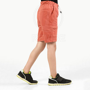Pantalones Cortos Casuales para Niños, Cintura Media, Ecológicos, 100% Algodón, Cómodos, Suaves al Tacto, Cierre con Cordón - Product Image 2