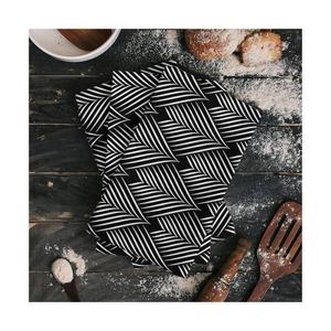 Haute qualité 100% coton biologique GOTS personnalisé brodé à séchage rapide torchon maison vente chaude marque privée couleur personnalisée - Product Image 5